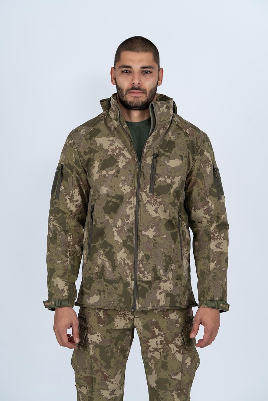 MONT TACTICAL SOFTSHELL KAMUFLAJ -K.K.K