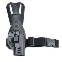 BG Black Grips Sarsılmaz Sar9 & Sar9 Mete Taktik Polimer Alçak Taşıma Silah Kılıfı Siyah