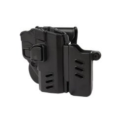 Black Grips Taktik Polimer Arkalıksız Tekli Şarjör Kılıfı Siyah Renk