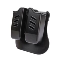 Black Grips Taktik Polimer Çiftli Şarjörlük Siyah