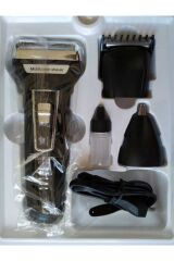 powerdex Pd-600 Profesyonel 3 Lü Saç, Sakal ,Kulak ,Burun Kıl alma Erkek Saç Sakal Traş Seti