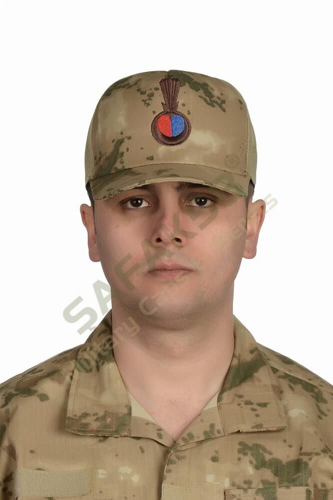 T.S.K. Yazlık Jandarma Kamuflaj Astsubay Kep