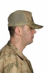 T.S.K. Yazlık Jandarma Kamuflaj Astsubay Kep