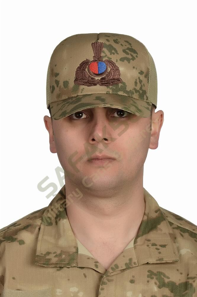 T.S.K. Kışlık Jandarma Kamuflaj Subay Kep