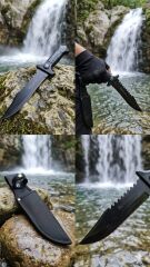 COLUMBİA PUSULALI KAMP BIÇAĞI