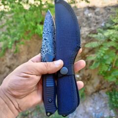 DAMAS DESENLİ AVCI BIÇAĞI