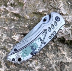 BUCK Katlanabilir bıçak  X57 yarı otomatik vida kilitli