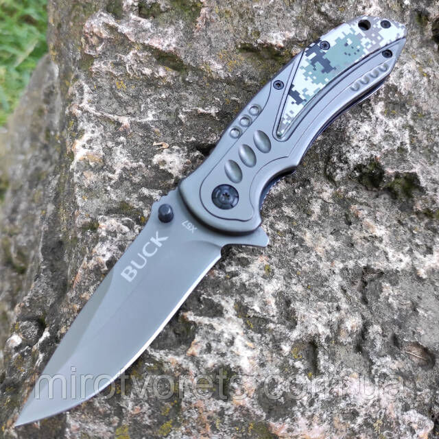 BUCK Katlanabilir bıçak  X57 yarı otomatik vida kilitli