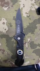 E.M.S Kurtarma Bıçağı ''RESCUE'' - SİYAH