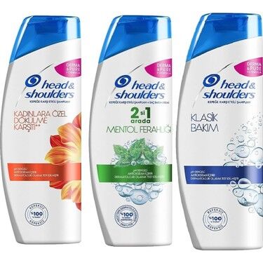 head & shoulders şampuan 300 ml