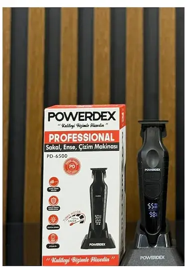 Powerdex PD-6500 Profesyonel Sakal, Ense ve Çizim Makinası