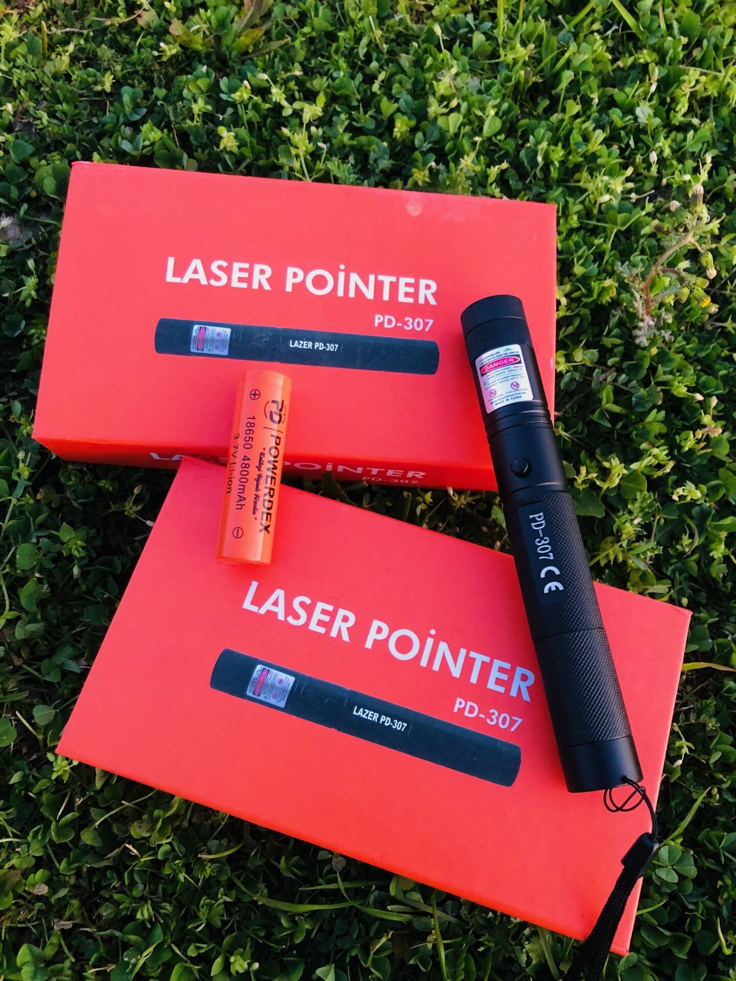 Powerdex PD-307 Yeşil Lazer Pointer Şarj Edilebilir Pilli