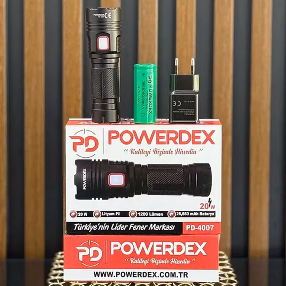 Powerdex PD-4007 Profesyonel Şarjlı