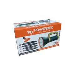 Powerdex Pd-5900 Şarjlı El Feneri 20W