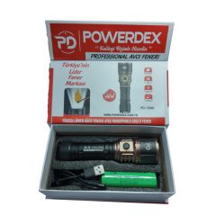 Powerdex PD-7000 Güçlü El Feneri 3000 Lümen