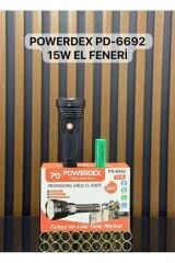 Powerdex PD-6692 Profesyonel Şarjlı El Feneri