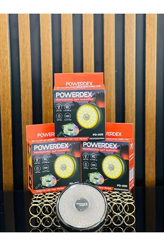 powerdex Pd-830 Profesyonel Şerit Aydınlatmalı Lamba