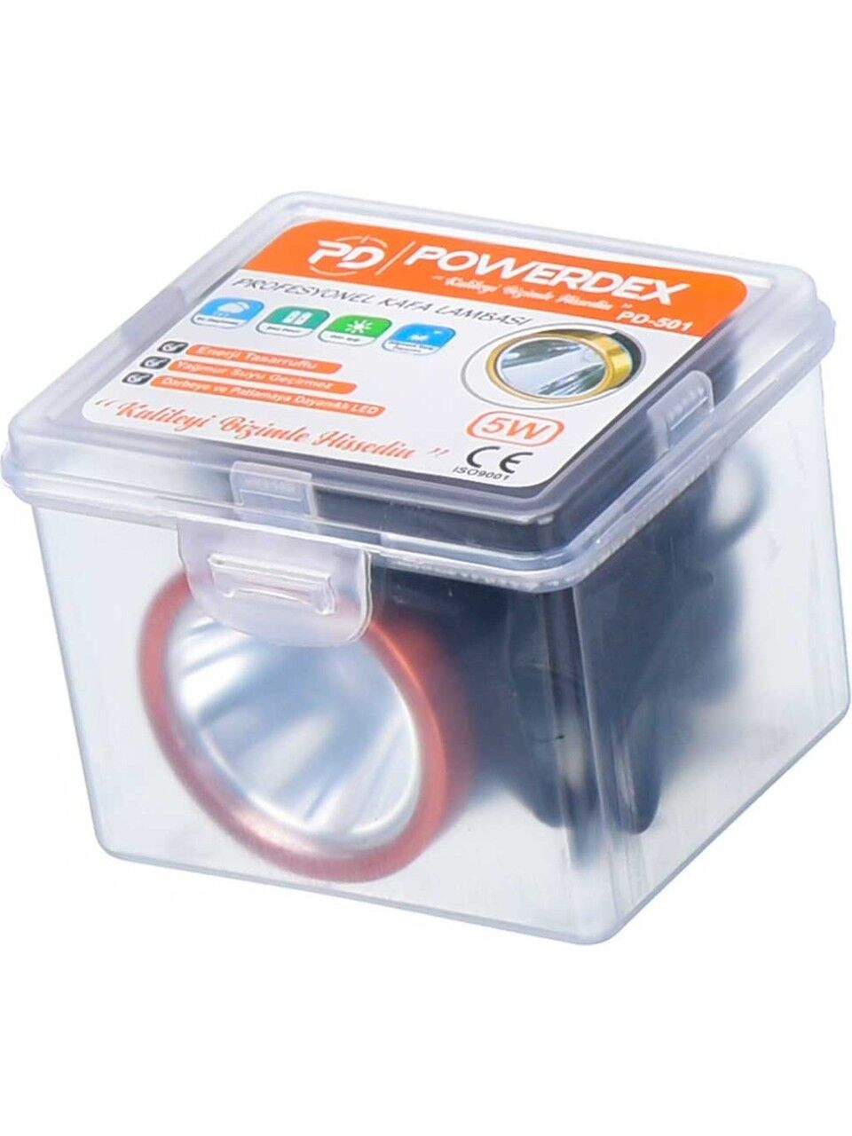 Powerdex PD-501 5W Şarjlı Kafa Lambası