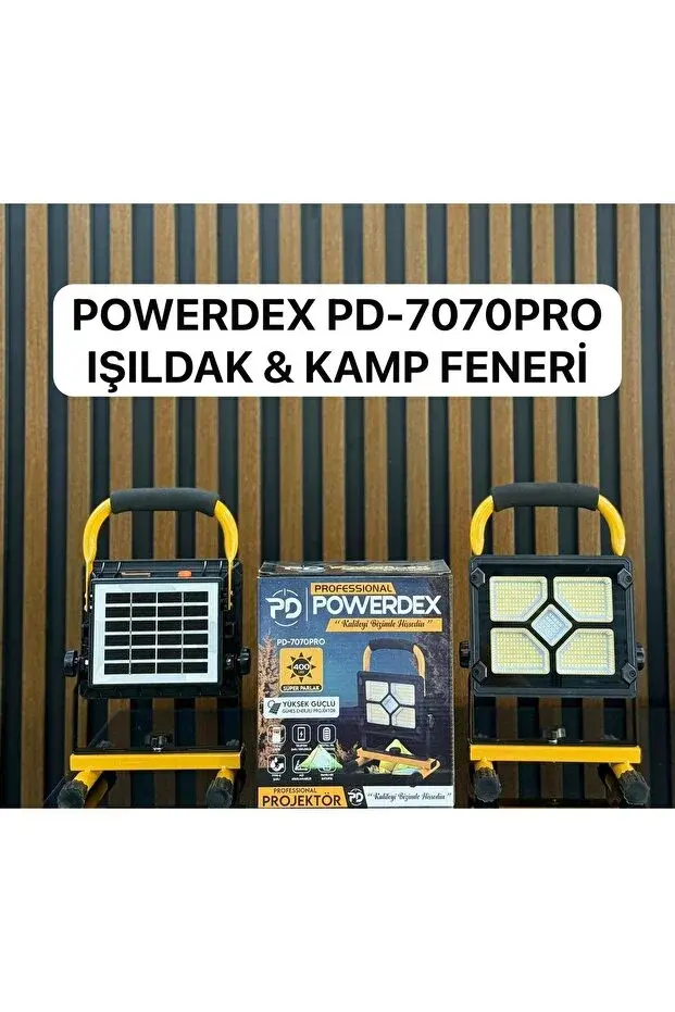 Powerdex Pd-7070 Çakarlı G. Enerjili Profesyonel Projektör