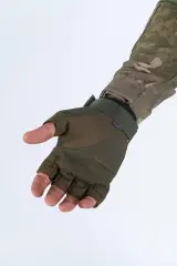Tactical Kesik Parmak Eldiven