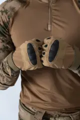 Tactical Kesik Parmak Eldiven