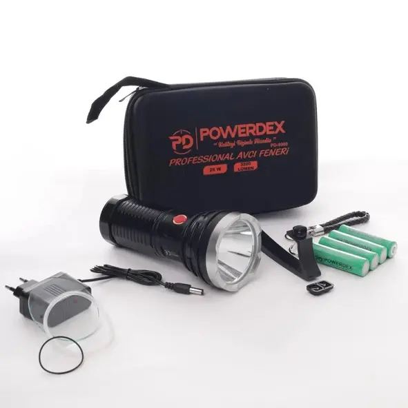 Powerdex PD-9900 Profesyonel Şarjlı El Feneri 25W
