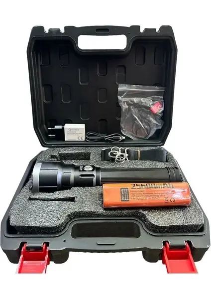 PowerdexPD-13000 55W 5500Lümen Profsyonel Büyük Şarjlı Fener