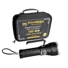 PowerdexPD-14500 Uzun Menzilli Güçlü Şarjlı Fener 6500 Lümen