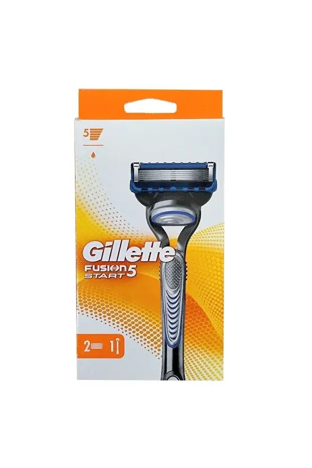 Gillette Fusion Tıraş Makinesi + 2 Yedek Tıraş Bıçağı