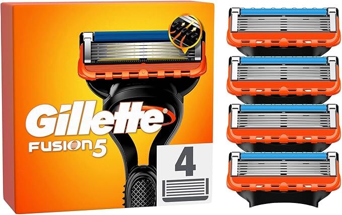 Gillette Fusion5 Yedek Tıraş Bıçağı 4 Adet